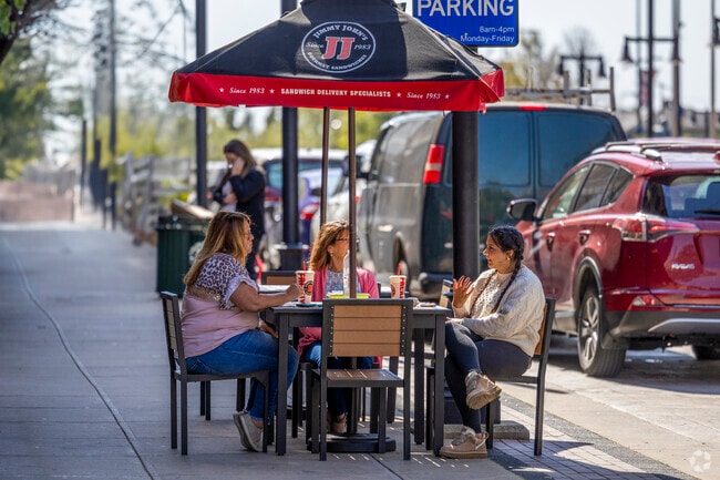 Residents enjoy easy access to nearby retail and restaurants in Enterprise.