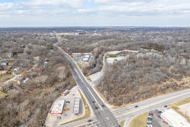 Bannister Road runs East and West and makes it easy to get anywhere in town.