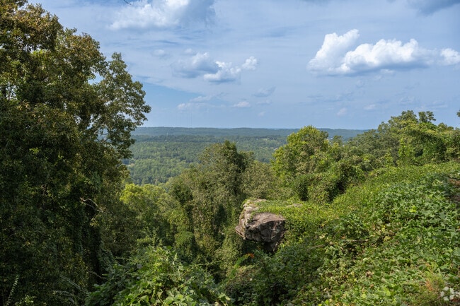Lover's Leap in Bluff Park offers stunning views.