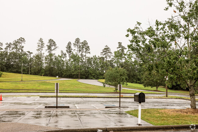Glenn Hills Middle School front yard in Augusta, GA.