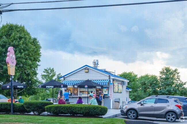 Choose from a multitude of soft serve flavors at Lang's Ice Cream in Pembroke.