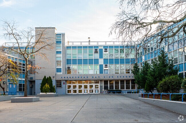 New Visions Charter High School for Advanced Math/ Science has a beautiful campus.