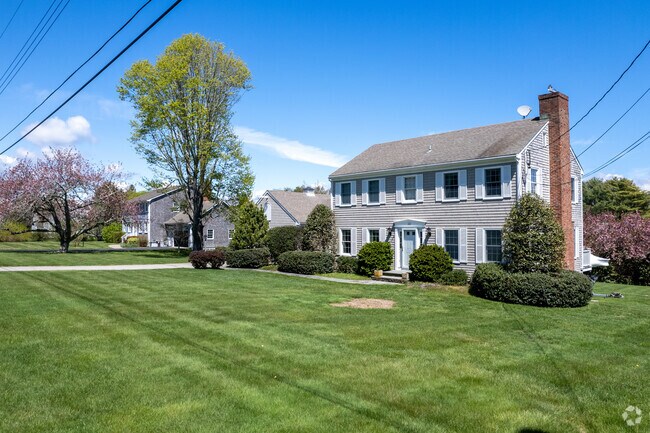 Classic homes with well-kept lawns are common in Whitehall, Middletown.