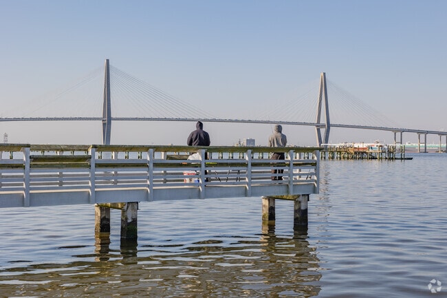 Hobcaw Point residents love to fish local area spots on the Cooper River in Mount Pleasant.
