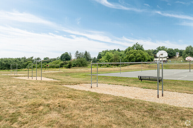 Outdoor activities get Pleasant View Elementary School students up and about.