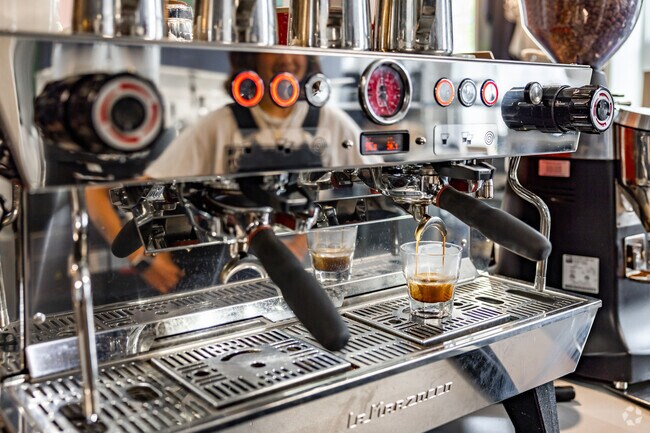 5 West Cafe is the go to place for a mid day espresso for New Market and Monrovia.