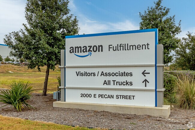 Amazon is one of the many companies that have made Pflugerville home.