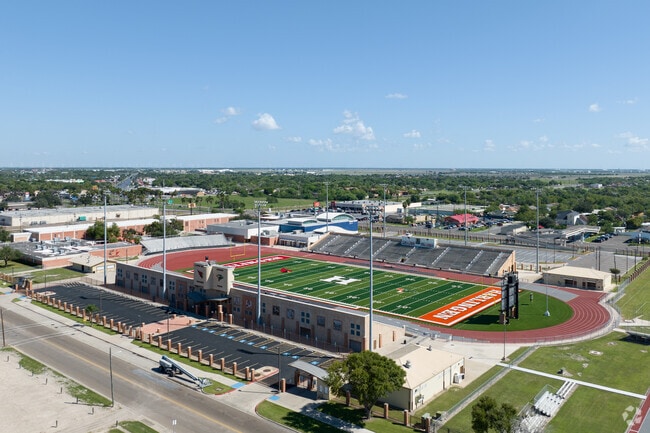 Harlingen CISD has a B grade from Niche and serves about 17,000 students.