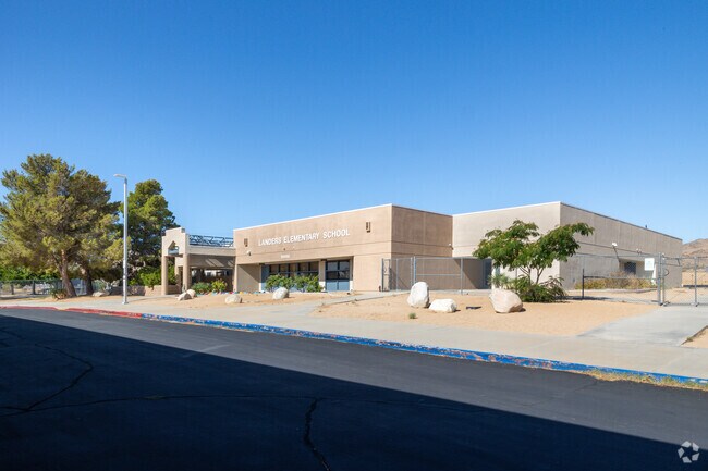 The Landers Elementary School provides a positive environment for students.