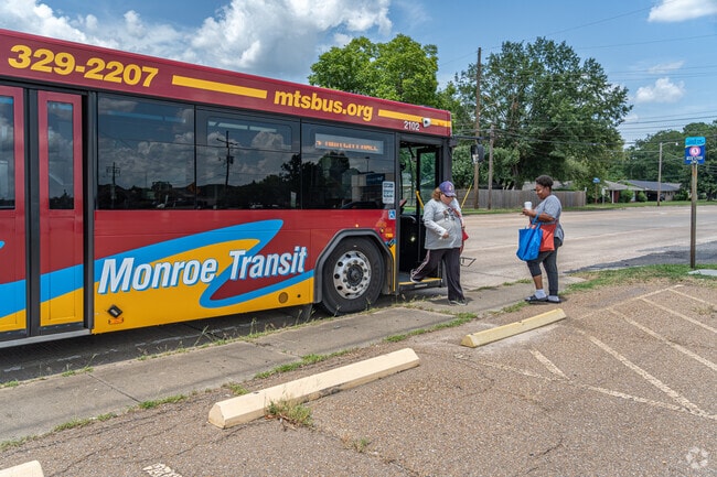 Residents can use the Monroe Transit system to get anywhere within Monroe.