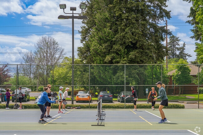 Reserve your spot for pickleball at the Tualatin Community Park.