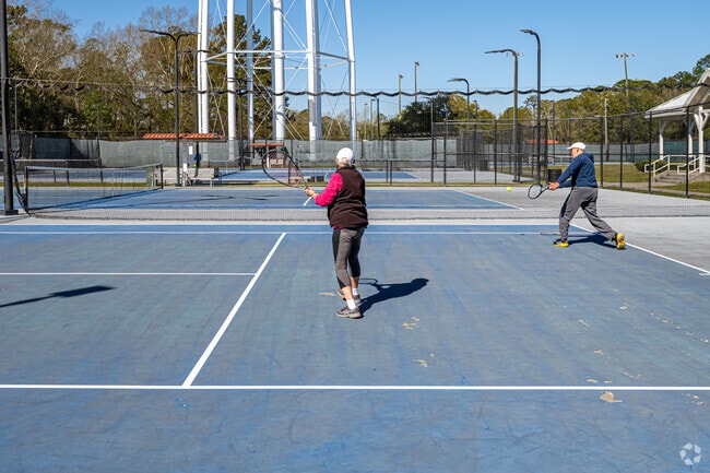 Play tennis with your friends at the Halstead Tennis Courts.