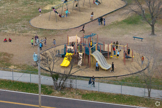 High Ridge Elementary recently got a new playground.