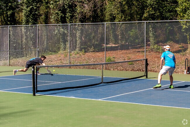 Lakewood locals can enjoy a game of pickleball with friends at Martin Luther King Jr. Park.