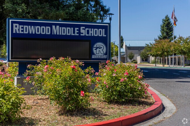 Redwood Middle School is a public middle school.