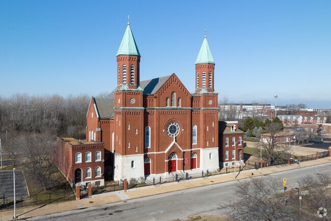 St. Stanislaus Kostka Church in Carr Square was built in the late 1800s.