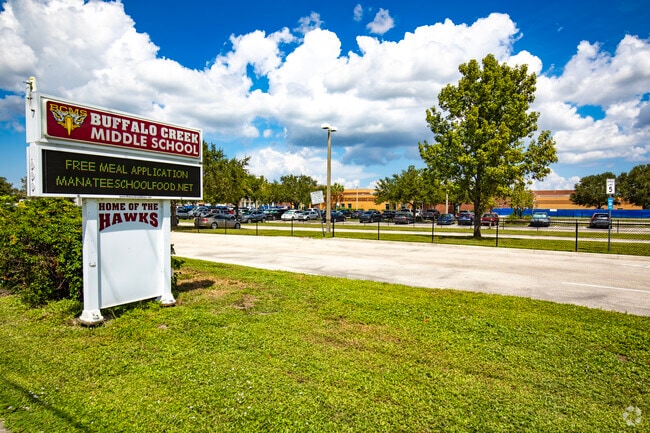 Buffalo Creek Middle School serves Parrish students from grades 6-8.