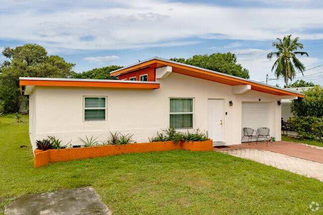 A modern Ranch style home located in the Rock Island neighborhood of Ft Lauderdale, FL.