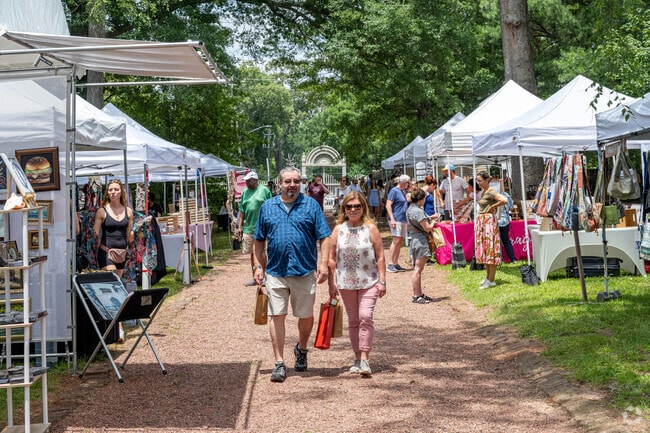 The Lavender Festival is an annual event held at Barrington Hall in Roswell, Georgia.
