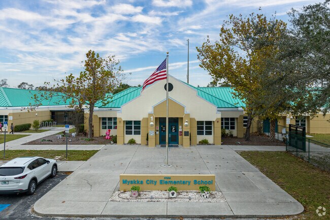 Myakka city elementary focuses on providing a nurturing educational environment.
