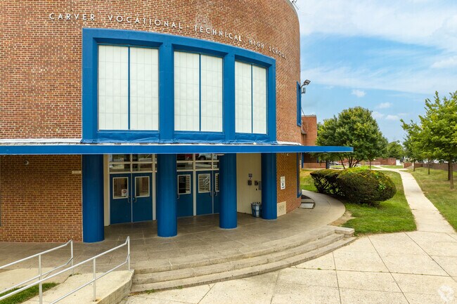 Carver Vocational-Technical High School in Sandtown-Winchester prepares students well.