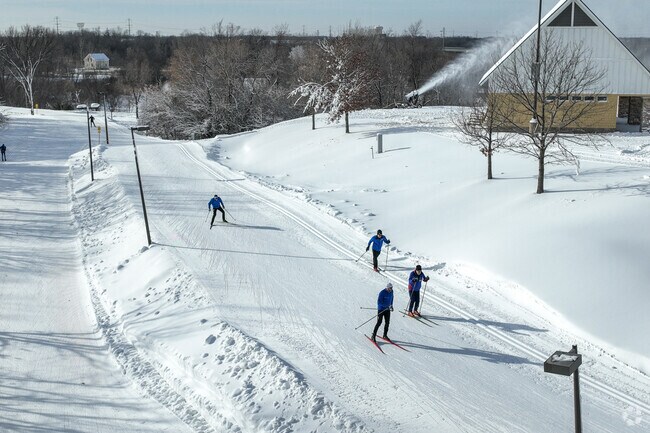 Maple Grove's Elm Creek Park is home to a popular cross country ski trail.