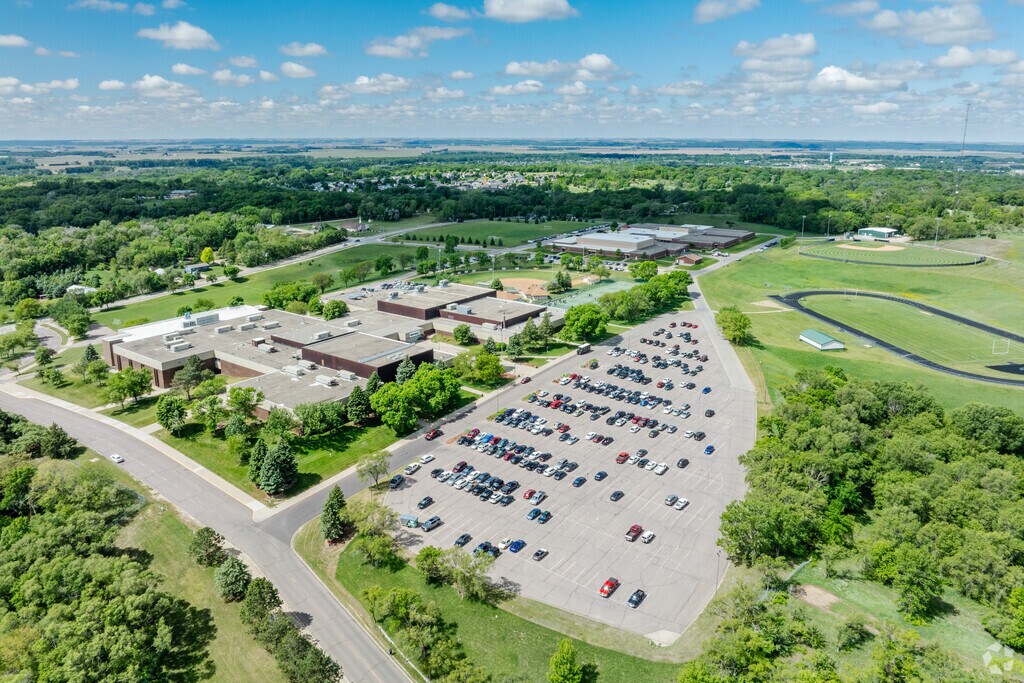 West Middle School is located next to the high school allowing students a preview of what's to come.