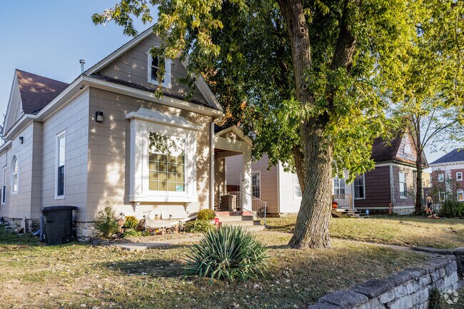Older homes in Downtown Joplin come in a variety of sizes and conditions.