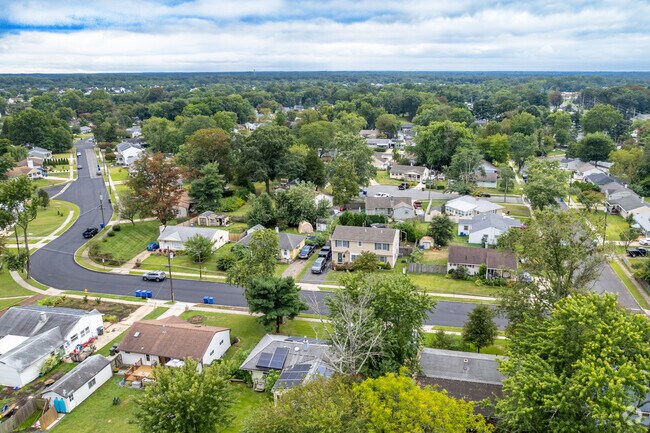 Drive through the winding tree covered streets of Lumberton, NJ.