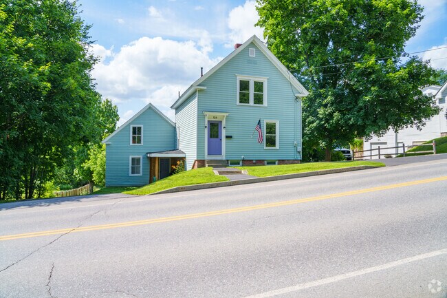 Some homes in Dexter are situated along steeper roadways.
