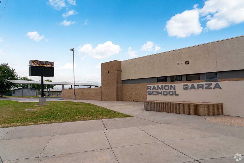 The sign at Ramon Garza Elementary keeps parents and students up to date with events.