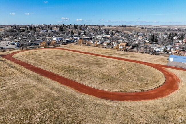 Havre High School has a large football for students to play in.
