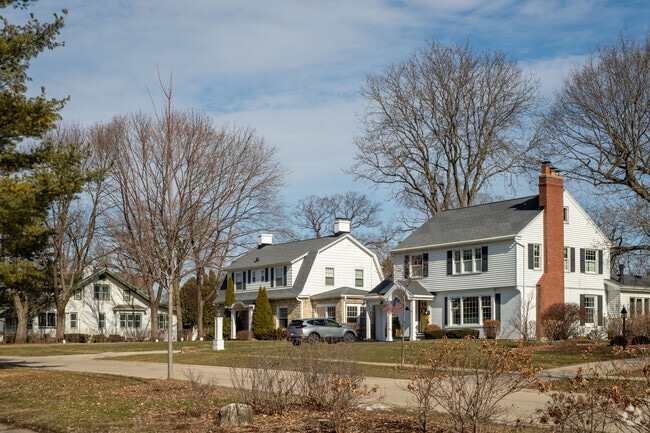 The average home in Maple Bluff was built in 1955, using sturdy materials, built to last.