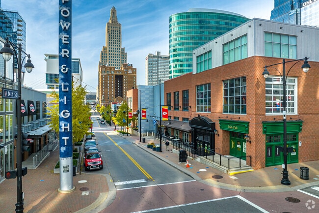 The Power & Light District boasts a number of popular restaurants in Kansas City.