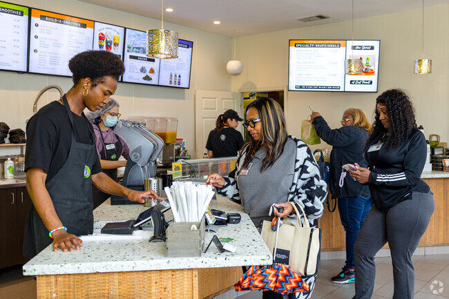 Arden's Garden's has a selection of juices, smoothies and more, located in East Point.