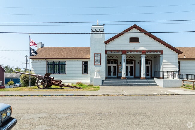 Historic buildings dot the Arcata Heights-Northtown landscape.
