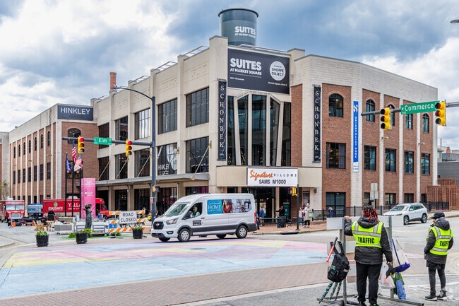 Suites at Market Square becomes a hub during the Furniture Market in Downtown High Point.
