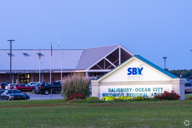 Pocomoke City residents have easy access to the Salisbury Airport, only 25 miles away.