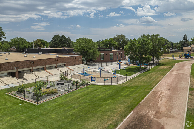 Indian Peaks Elementary School has many recess options