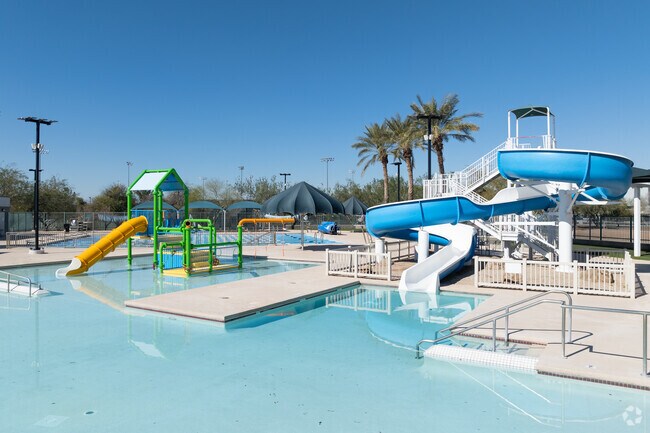 Chandler's Nozomi Park features multiple swimming pools.
