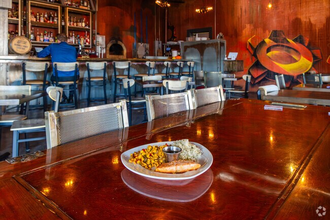 Enjoy a well cooked meal at eMbers Station Bistro & Bar near Marion.