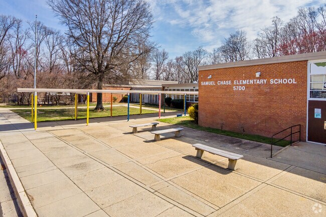 Some Temple Hills students attend Samuel Chase Elementary School.