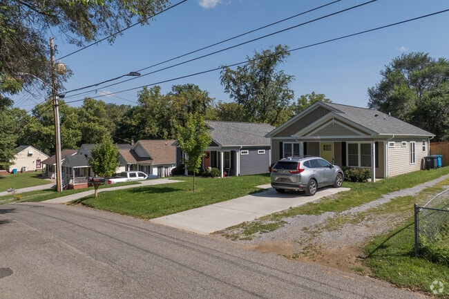 Quiet streets make these homes perfect for families and retirees.