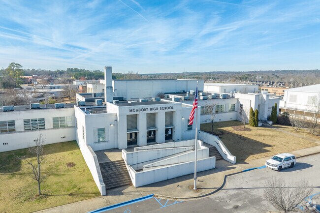Macadory High School teaches future leaders near McCalla.