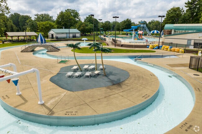During the warmer months, be sure to cool off at Wickliffe’s community waterpark at Coulby Park.