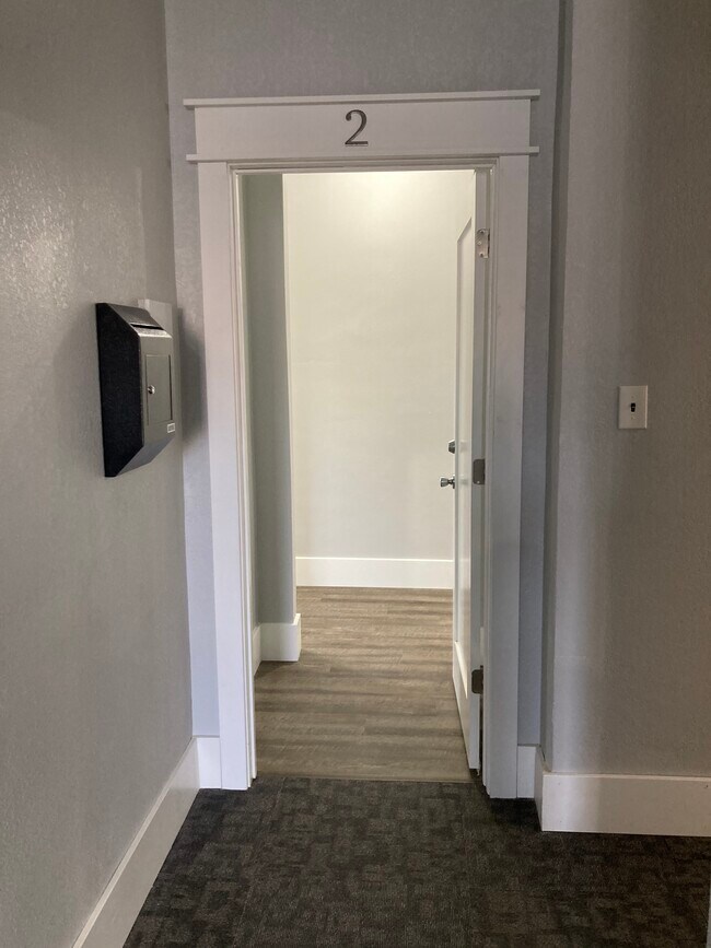 Entrance into Unit 2