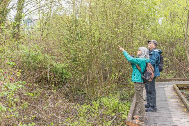 Bird watchers love to spend their time observing at the Union Bay Boglands in Laurelhurst.
