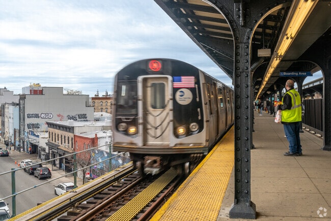 Ridgewood locals can easily get around the city with L & M trains.