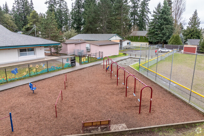 Moorlands Elementary School playground.