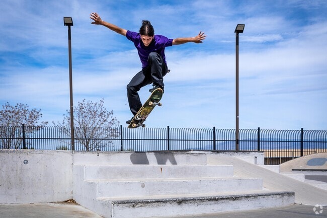 Residents of Cadence can enjoy the skate facility at Morrell Park.